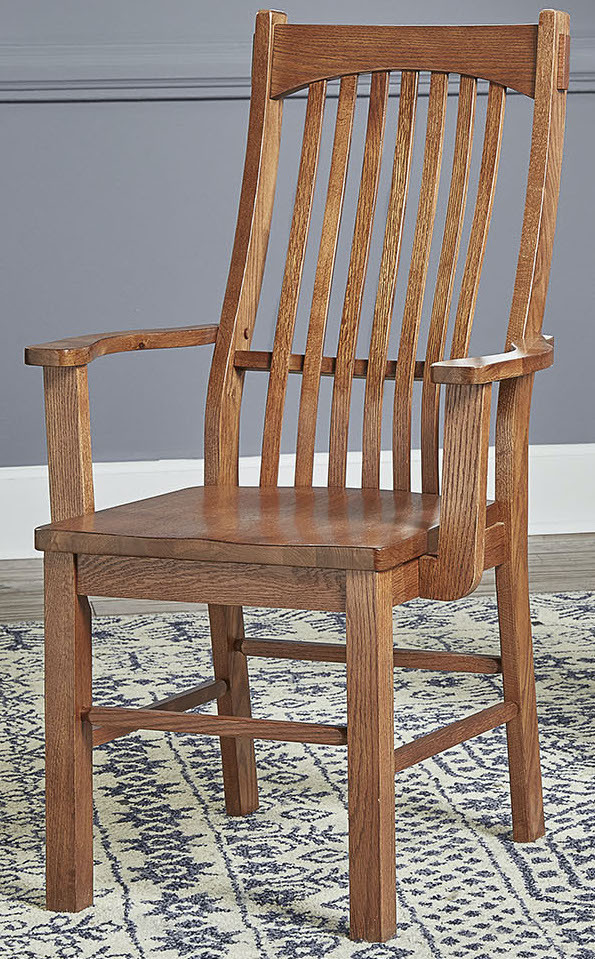 Slatback Arm Chair