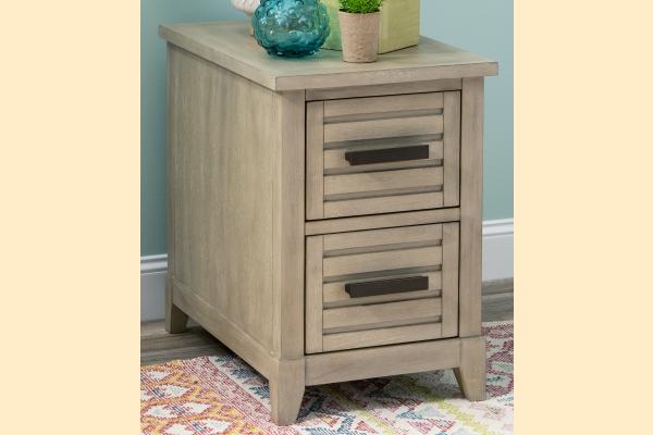 Legacy Edgewater - Soft Sand Chairside Table