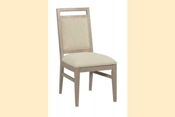 Kincaid The Nook-Heathered Oak Upholstered Side Chair