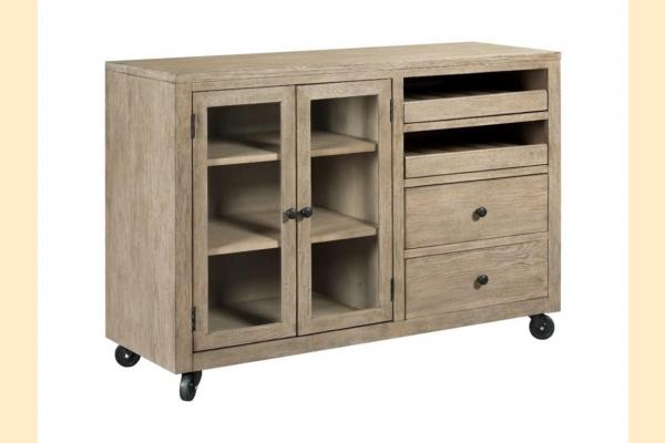 Kincaid The Nook-Heathered Oak Mobile Server