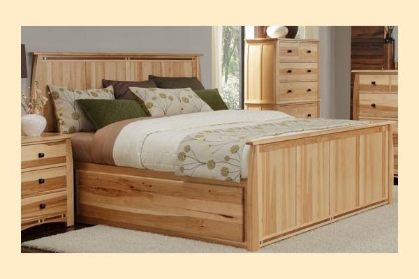 A-America Adamstown King Panel Bed w/ Storage