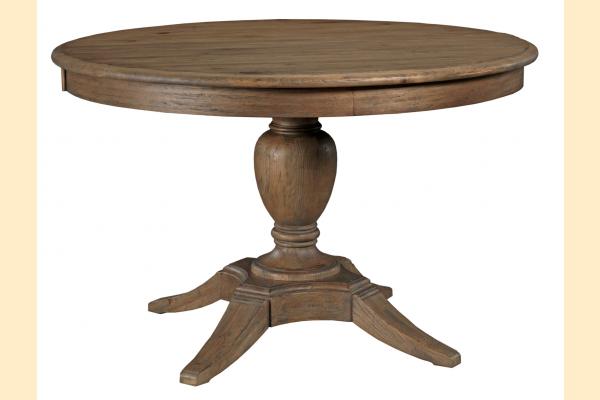 Kincaid Weatherford-Heather Milford Round Dining Table w/ One 18